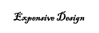EXPENSIVE DESIGN logo