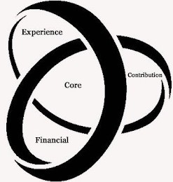 EXPERIENCE CORE CONTRIBUTION FINANCIAL logo