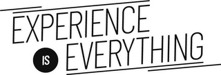 EXPERIENCE IS EVERYTHING logo