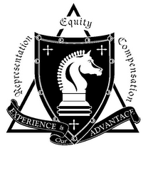 EXPERIENCE IS OUR ADVANTAGE REPRESENTATION EQUITY COMPENSATION logo