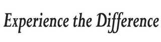 EXPERIENCE THE DIFFERENCE logo