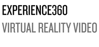 EXPERIENCE360 VIRTUAL REALITY VIDEO logo
