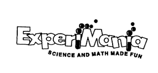 EXPERIMANIA SCIENCE AND MATH MADE FUN logo