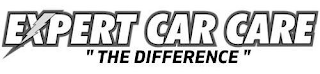 EXPERT CAR CARE "THE DIFFERENCE" logo