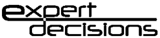 EXPERT DECISIONS logo