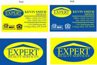 EXPERT REALTY SERVICES logo