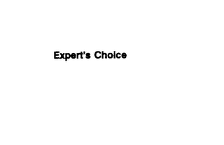 EXPERT'S CHOICE logo