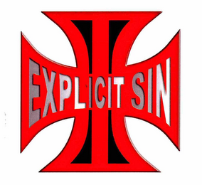 EXPLICIT SIN logo