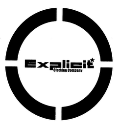 EXPLICT CLOTHES COMPANY logo