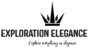 EXPLORATION ELEGANCE EXPLORE EVERYTHING IN ELEGANCE logo