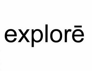 EXPLORE logo