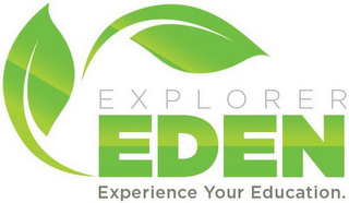 EXPLORER EDEN EXPERIENCE YOUR EDUCATION logo