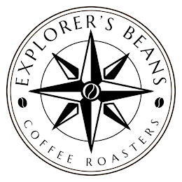 EXPLORER'S BEANS COFFEE ROASTERS logo