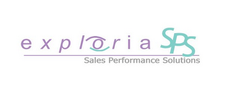 EXPLORIA SPS SALES PERFORMANCE SOLUTIONS logo
