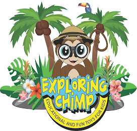 EXPLORING CHIMP EDUCATIONAL AND FUN TOYS FOR KIDS logo