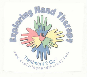 EXPLORING HAND THERAPY TREATMENT 2 GO WWW.EXPLORINGHANDTHERAPY.COM logo