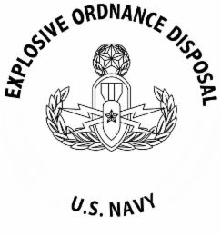 EXPLOSIVE ORDNANCE DISPOSAL U.S. NAVY logo
