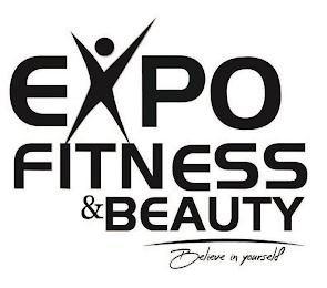EXPO FITNESS & BEAUTY BELIEVE IN YOURSELF logo