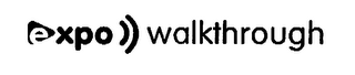 EXPO WALKTHROUGH logo