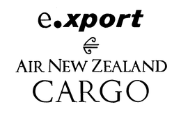 E.XPORT AIR NEW ZEALAND CARGO logo