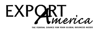 EXPORT AMERICA THE FEDERAL SOURCE FOR YOUR GLOBAL BUSINESS NEEDS logo