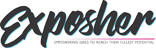 EXPOSHER EMPOWERING GIRLS TO REACH THEIR FULLEST POTENTIAL logo