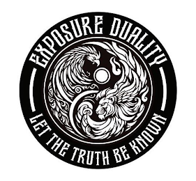 EXPOSURE DUALITY LET THE TRUTH BE KNOWN logo