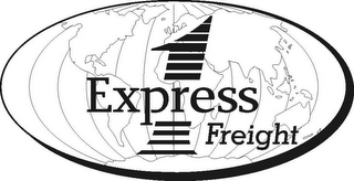 EXPRESS 1 FREIGHT logo