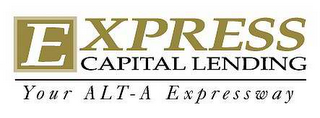 EXPRESS CAPITAL LENDING YOUR ALT-A EXPRESSWAY logo