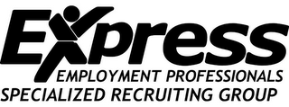 EXPRESS EMPLOYMENT PROFESSIONALS SPECIALIZED RECRUITING GROU logo