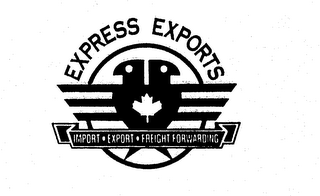 EXPRESS EXPORTS IMPORT-EXPORT-FREIGHT FORWARDING logo