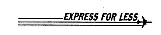 EXPRESS FOR LESS logo