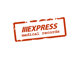 EXPRESS MEDICAL RECORDS logo