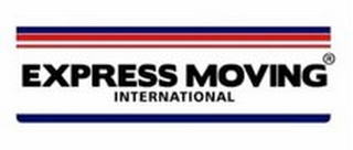 EXPRESS MOVING INTERNATIONAL logo