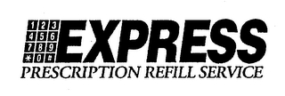 EXPRESS PRESCRIPTION REFILL SERVICE logo