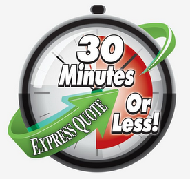 EXPRESS QUOTE 30 MINUTES OR LESS! logo