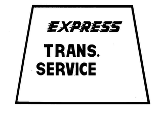 EXPRESS TRANS. SERVICE logo