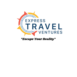 EXPRESS TRAVEL VENTURES ESCAPE YOUR REALITY logo