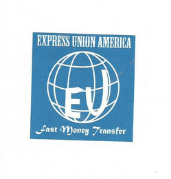 EXPRESS UNION AMERICA EU FAST MONEY TRANSFER logo