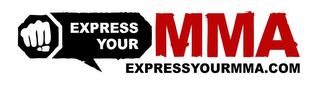 EXPRESS YOUR MMA EXPRESSYOURMMA.COM logo