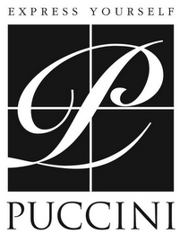 EXPRESS YOURSELF P PUCCINI logo