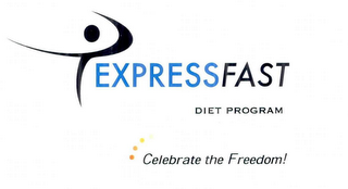 EXPRESSFAST DIET PROGRAM CELEBRATE THE FREEDOM! logo