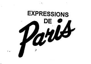 EXPRESSIONS DE PARIS logo