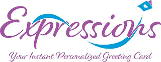 EXPRESSIONS INSTANT GREETING CARDS YOUR WAY logo