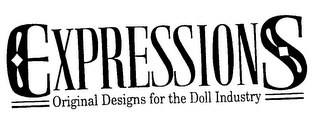 EXPRESSIONS ORIGINAL DESIGNS FOR THE DOLL INDUSTRY logo