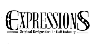 EXPRESSIONS ORIGINAL DESIGNS FOR THE DOLL INDUSTRY logo