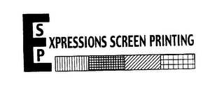 EXPRESSIONS SCREEN PRINTING logo
