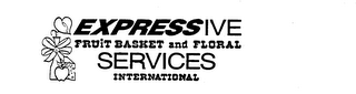 EXPRESSIVE FRUIT BASKET AND FLORAL SERVICES INTERNATIONAL logo
