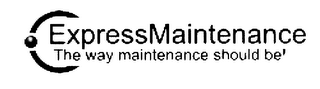 EXPRESSMAINTENANCE THE WAY MAINTENANCE SHOULD BE! logo