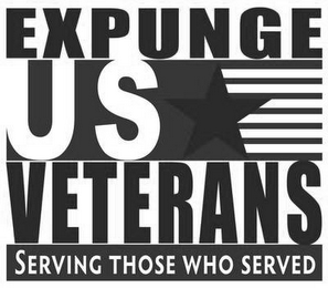 EXPUNGE US VETERANS SERVING THOSE WHO SERVED logo